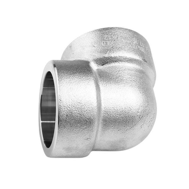 不锈钢高压90°承插焊弯头 ASME B16.11