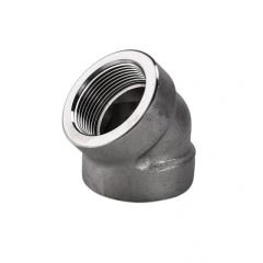 Производитель резьбовых отводов из нержавеющей стали под углом 45 градусов, поставщик резьбовых отводов из нержавеющей стали BSP NPT.
