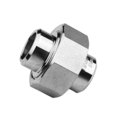 Stainless Steel Forged Union Fitting (Socket Weld / Threaded)