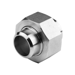 Stainless Steel Forged Union Fitting (Socket Weld / Threaded)