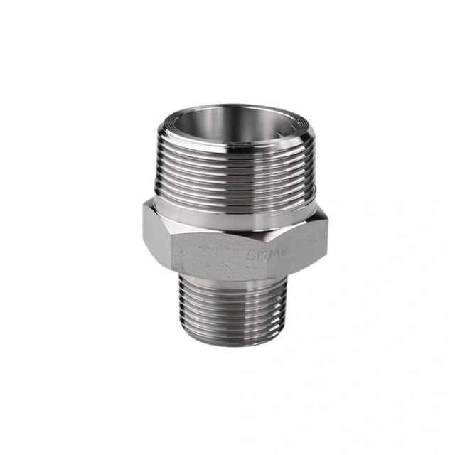Forged Stainless Steel Reducing Hex Nipple – ASME B16.11 | High Pressure Pipe Fitting