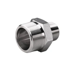 Forged Stainless Steel Reducing Hex Nipple – ASME B16.11 | High Pressure Pipe Fitting
