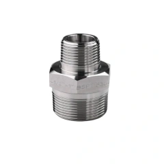 Forged Stainless Steel Reducing Hex Nipple – ASME B16.11 | High Pressure Pipe Fitting