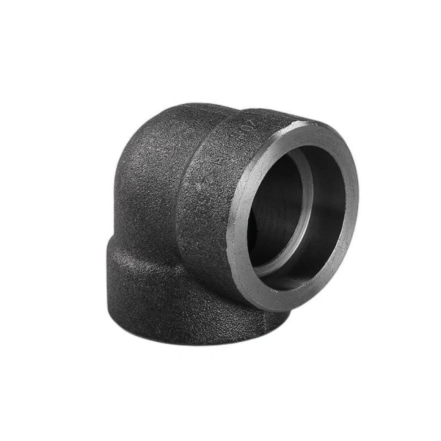 Carbon Steel Socket Weld 90 Degree Elbow ASTM A105 Forged SW Elbow Supplier