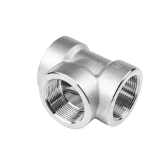 不锈钢螺纹三通制造商 | 锻造不锈钢内螺纹三通接头