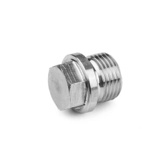 316 Stainless Steel NPT Threaded Hex Screw Pipe Plug Supplier