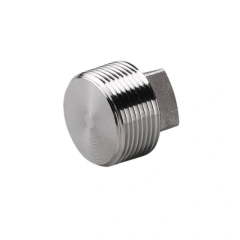 Forged Stainless Steel Square Head Pipe Plug | NPT BSP Threaded Industrial Pipe Fitting Manufacturer