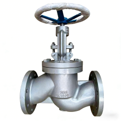 Manual Stainless Steel Globe Valve | Flanged Industrial Shut-Off Valve