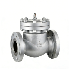 Flansch-Rückschlagventil aus Edelstahl | Industrielles Wasserleitungsventil