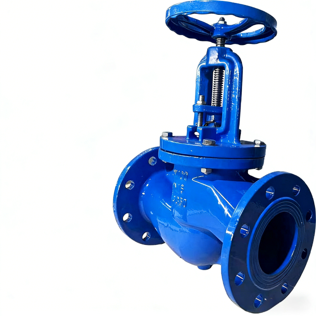 Manual Stainless Steel Globe Valve | Flanged Industrial Shut-Off Valve
