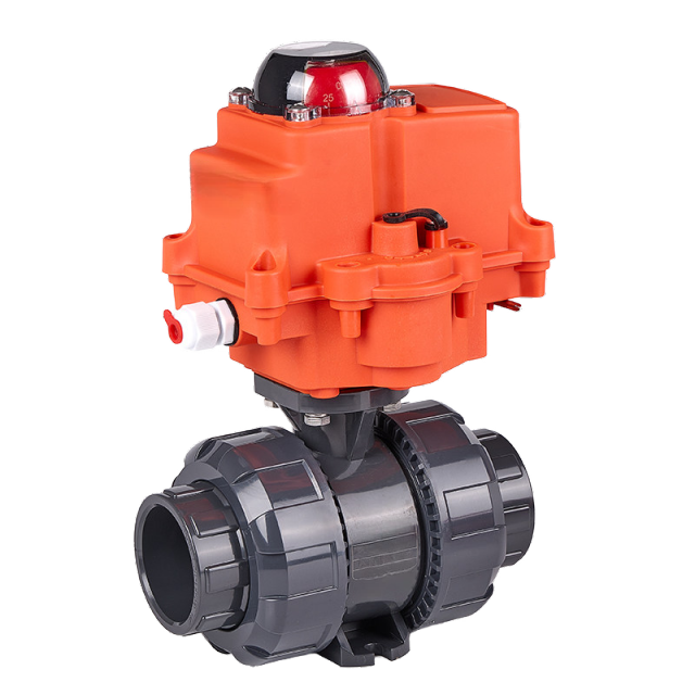 Производитель электрических шаровых клапанов из ПВХ | Моторизованные шаровые клапаны из ПВХ для промышленных трубопроводов