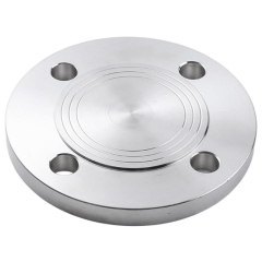 Hydrostatische Druckprüfung von industriellen Blindflanschen