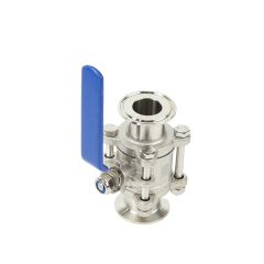 304/316 Stainless Steel 3-PC Sanitary Clamp Ball Valve