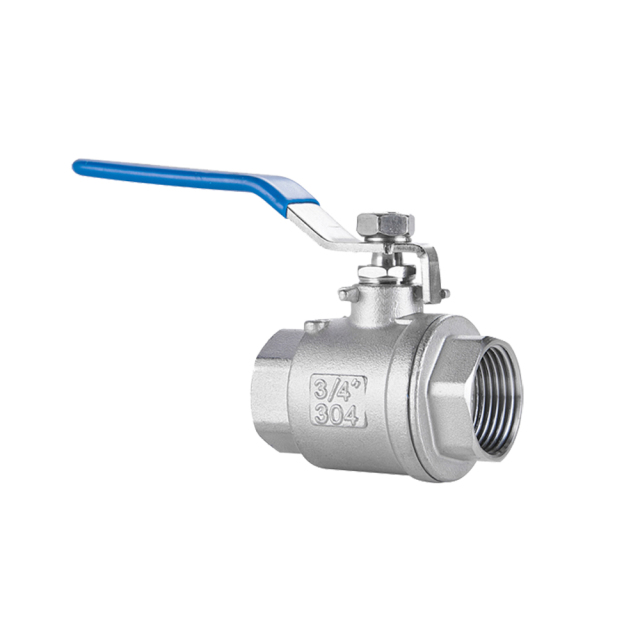 304/316 Stainless Steel 2-PC Female Thread Ball Valve