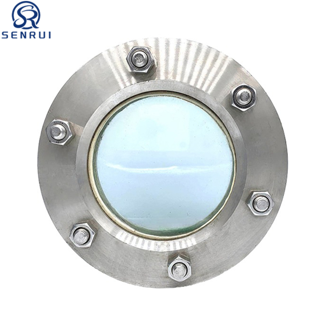 Stainless Steel Flange Sight Glass | Industrial Flow Indicator Manufacturer
