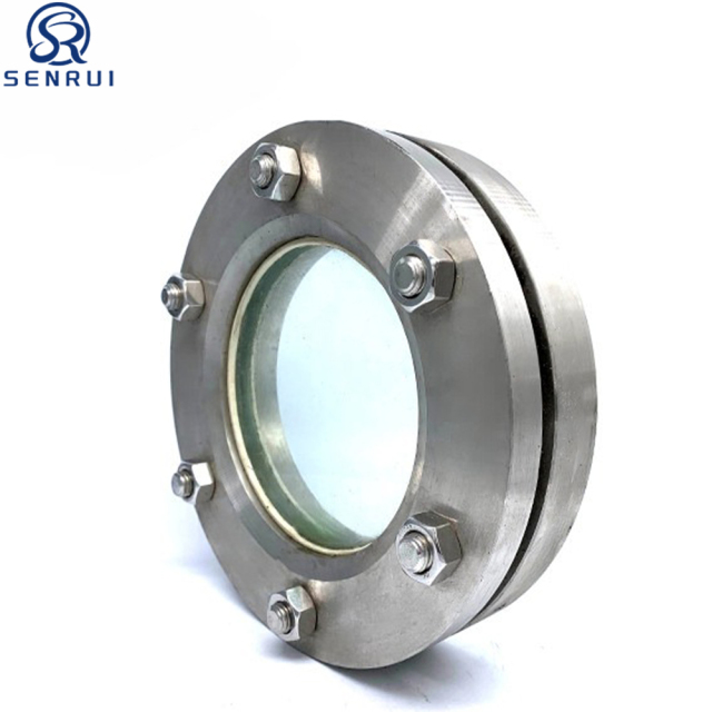Stainless Steel Flange Sight Glass | Industrial Flow Indicator Manufacturer