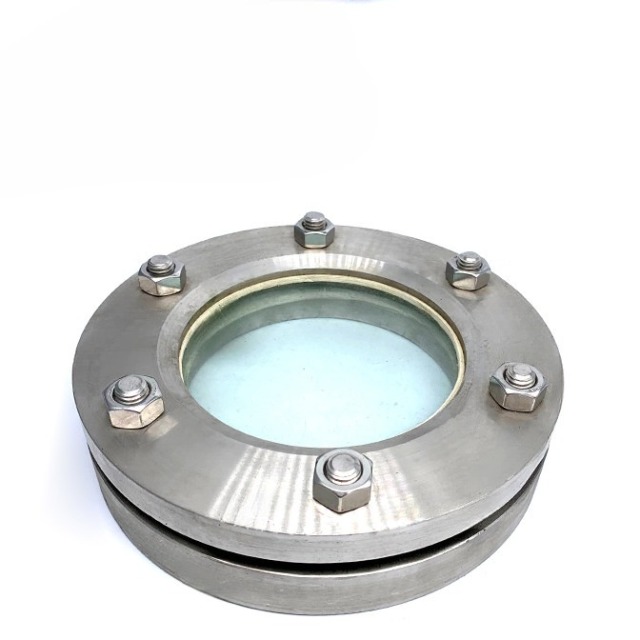Stainless Steel Flange Sight Glass | Industrial Flow Indicator Manufacturer