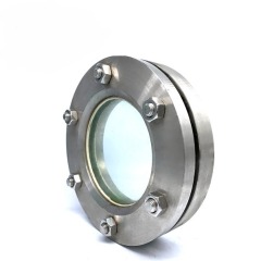 Stainless Steel Flange Sight Glass | Industrial Flow Indicator Manufacturer