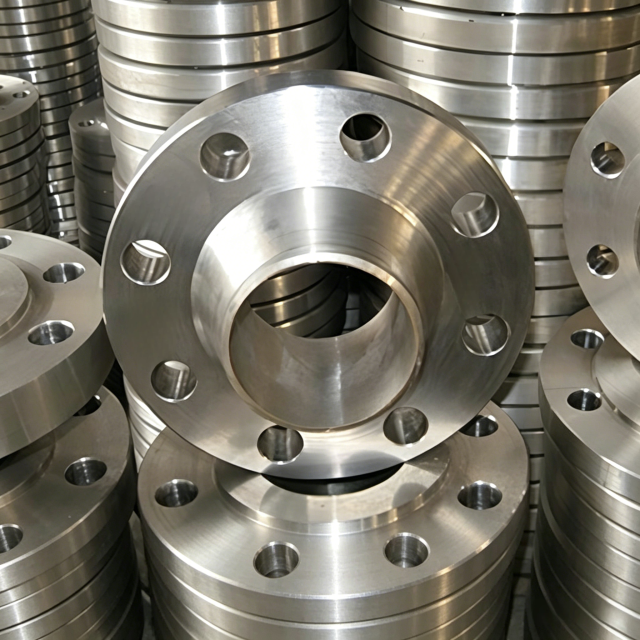 Stainless Steel Welded Neck Flange | WN Flange Industrial Pipe Flange SENRUI