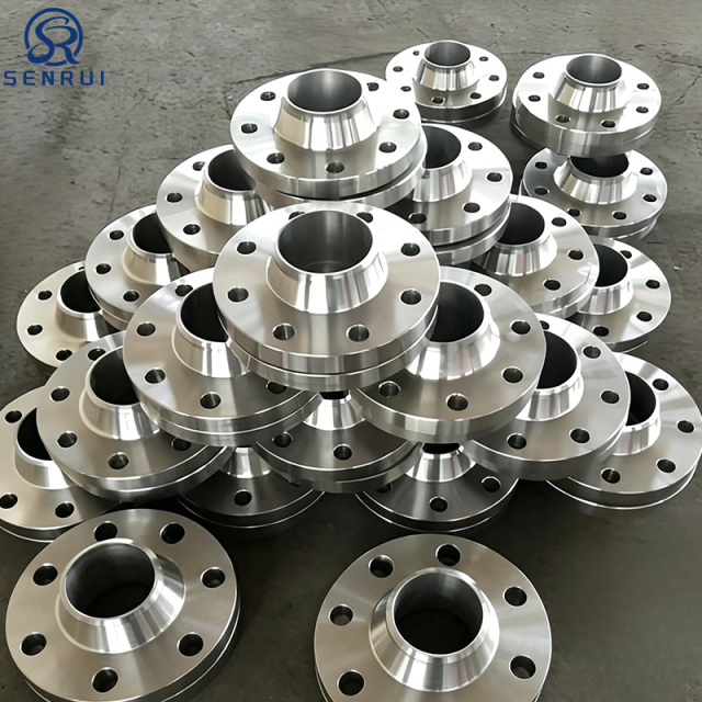 Stainless Steel Welded Neck Flange | WN Flange Industrial Pipe Flange SENRUI
