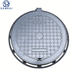 EN124 D400 Ductile Iron Manhole Cover and Frame for Road and Municipal Drainage System