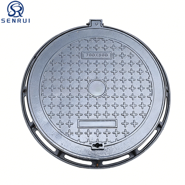 EN124 D400 Ductile Iron Manhole Cover and Frame for Road and Municipal Drainage System