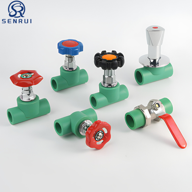 PPR Concealed Valve for Plumbing System | PPR Hidden Stop Valve Manufacturer