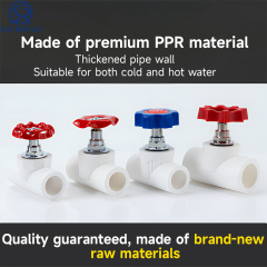 Premium PPR stop valve made from high quality PPR material