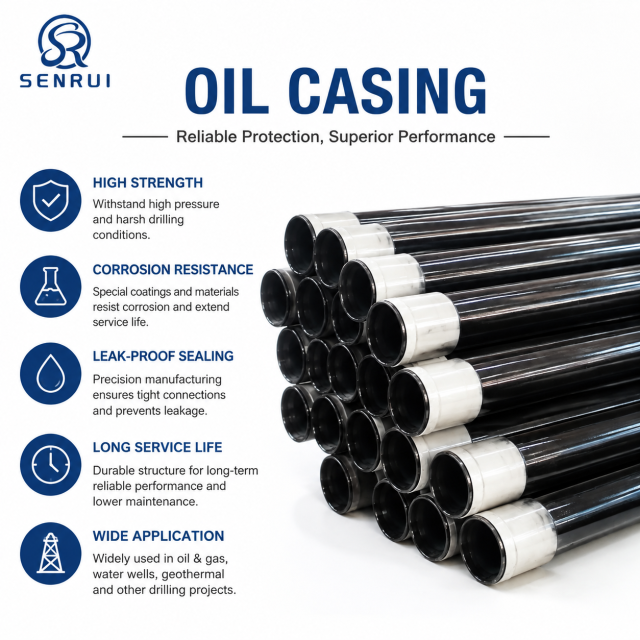 Oil Well Casing Pipe | API 5CT Seamless Steel Casing Supplier