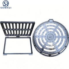 Ductile Iron Drainage Grates | Round, Square & Hinged Designs