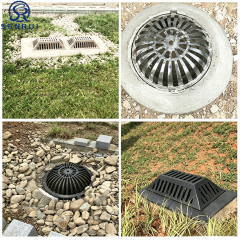 Ductile Iron Drain Dome Grate for Stormwater Drainage Systems