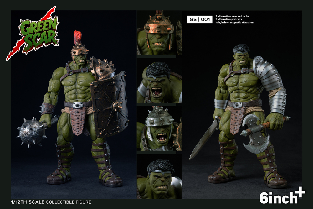 【Pre order】 6inchplus GREENSCAR GS001 8.3 inches GS01 action figure