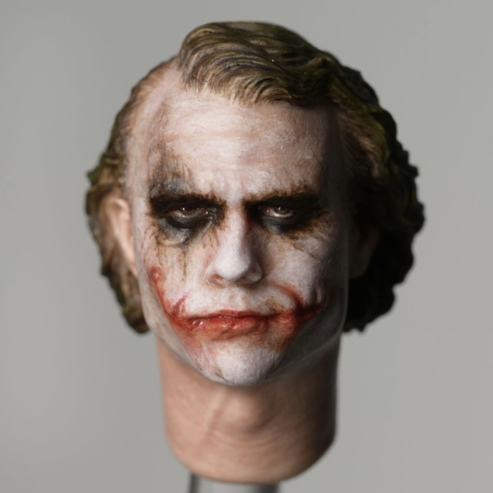 【Pre-order】1/12 Joker Head sculpture Heath Ledger