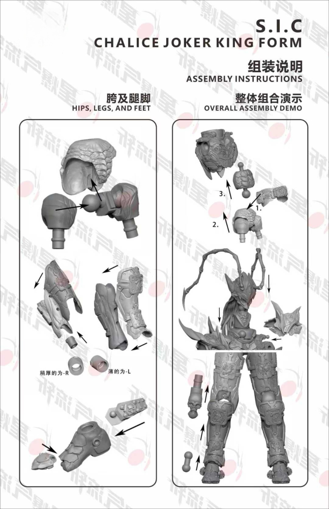 【Pre-order】1/12 MASKER RIDER  CHALICE JOKER KING