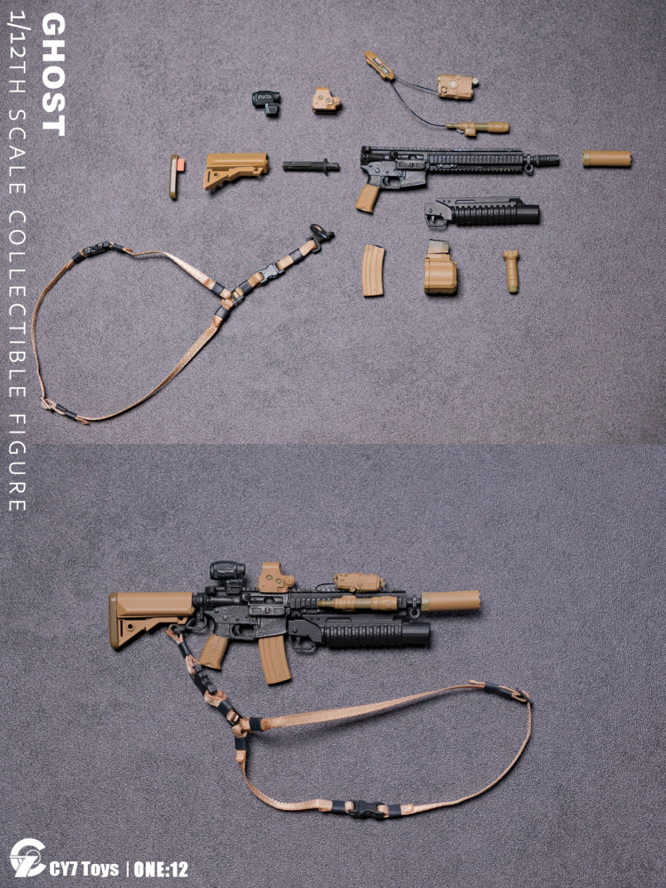 【Pre-order】CY7 Toys 1/12-GHOST