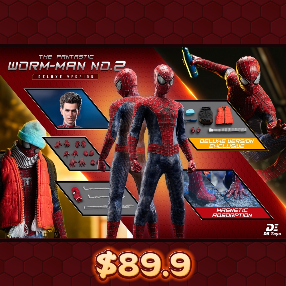 【Pre-order】6instudio DBtoys THE FANTASTIC WORM-MAN 2 1/12 action figure