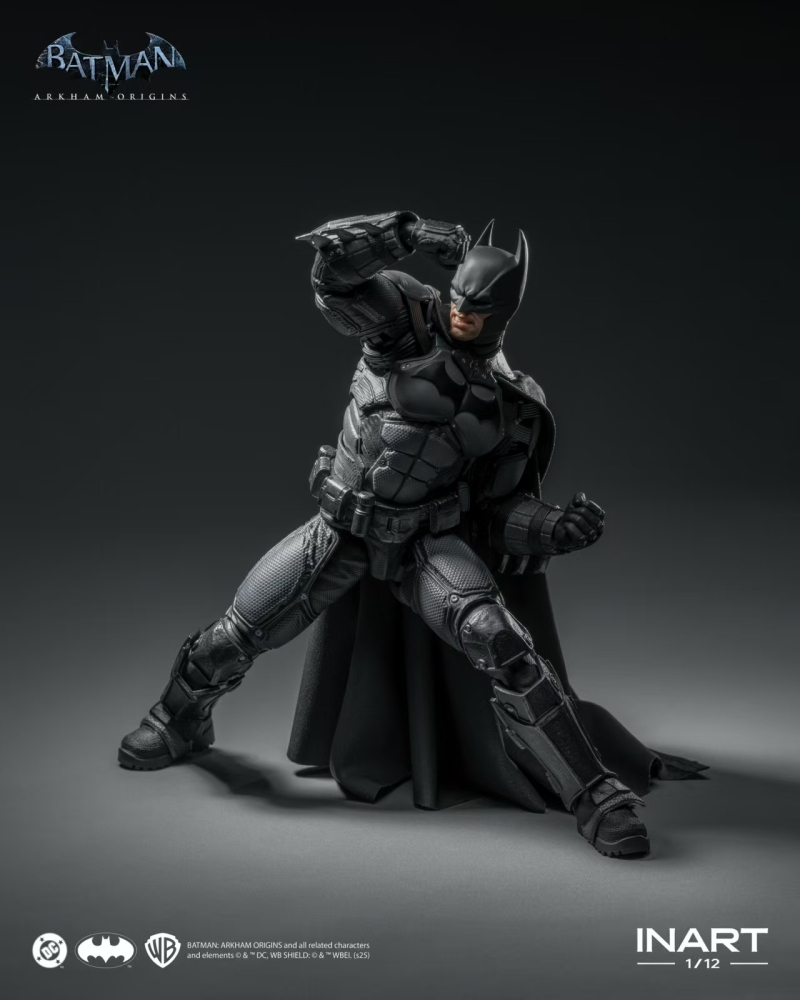 【Pre-order】 Inart "Batman: Arkham Origins" - Batman 1/12 Scale Action Figure