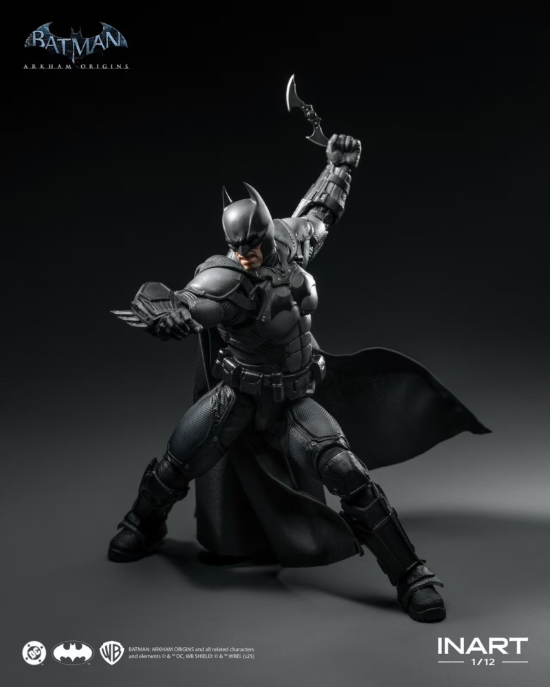 【Pre-order】 Inart "Batman: Arkham Origins" - Batman 1/12 Scale Action Figure