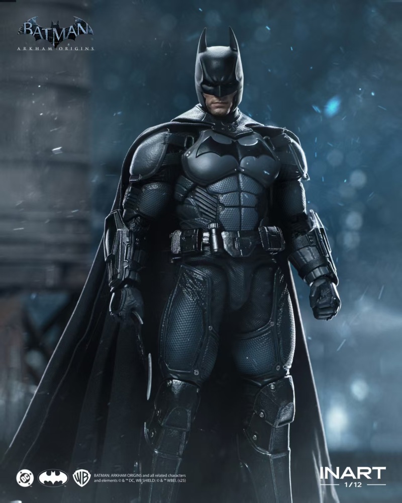 【Pre-order】 Inart "Batman: Arkham Origins" - Batman 1/12 Scale Action Figure