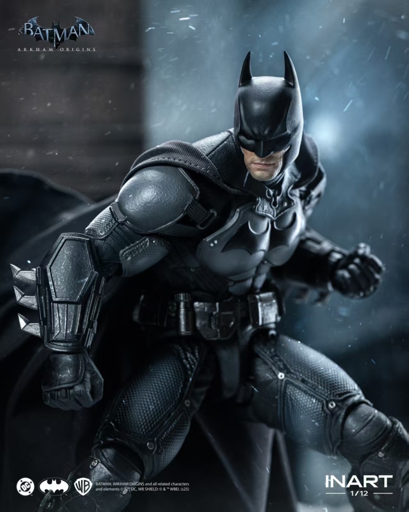 【Pre-order】 Inart "Batman: Arkham Origins" - Batman 1/12 Scale Action Figure