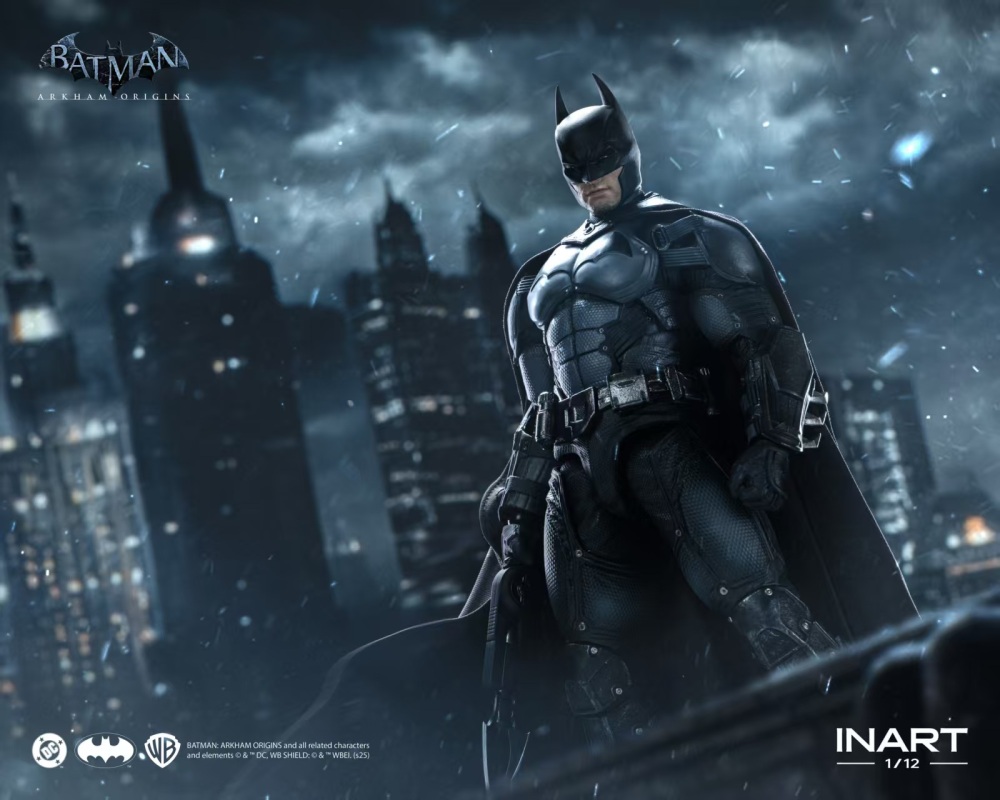 【Pre-order】 Inart "Batman: Arkham Origins" - Batman 1/12 Scale Action Figure