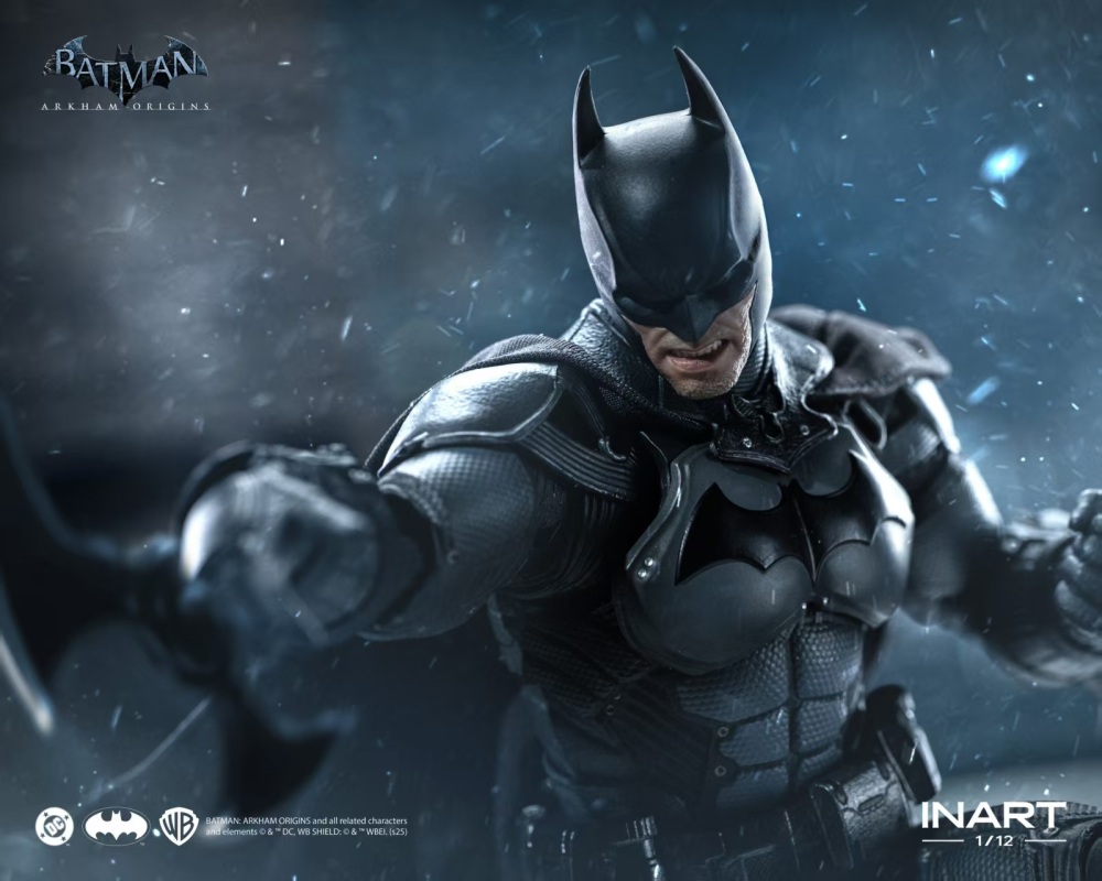 【Pre-order】 Inart "Batman: Arkham Origins" - Batman 1/12 Scale Action Figure