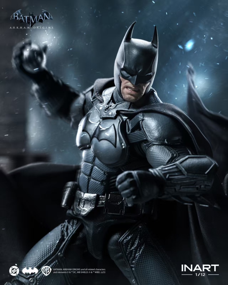 【Pre-order】 Inart "Batman: Arkham Origins" - Batman 1/12 Scale Action Figure