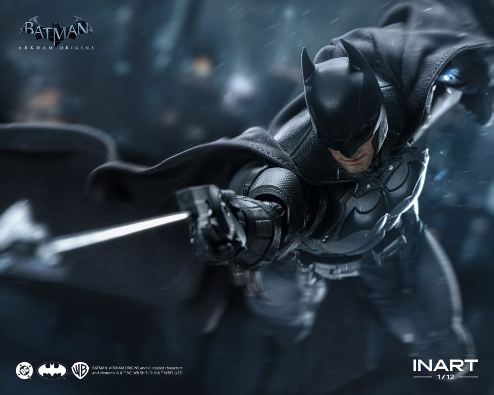 【Pre-order】 Inart "Batman: Arkham Origins" - Batman 1/12 Scale Action Figure