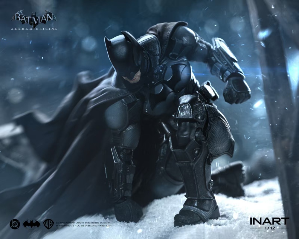 【Pre-order】 Inart "Batman: Arkham Origins" - Batman 1/12 Scale Action Figure