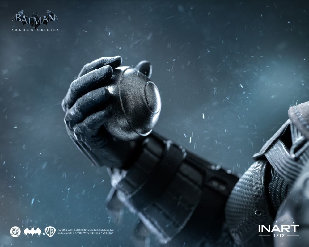【Pre-order】 Inart "Batman: Arkham Origins" - Batman 1/12 Scale Action Figure