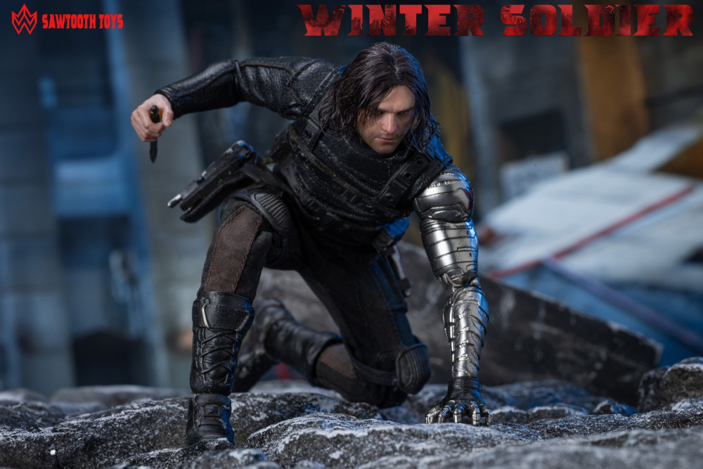 【Pre-order 】: 1/12 scale Cold War Super Mobile Soldier with Dual-Head Sculpture STM-20253