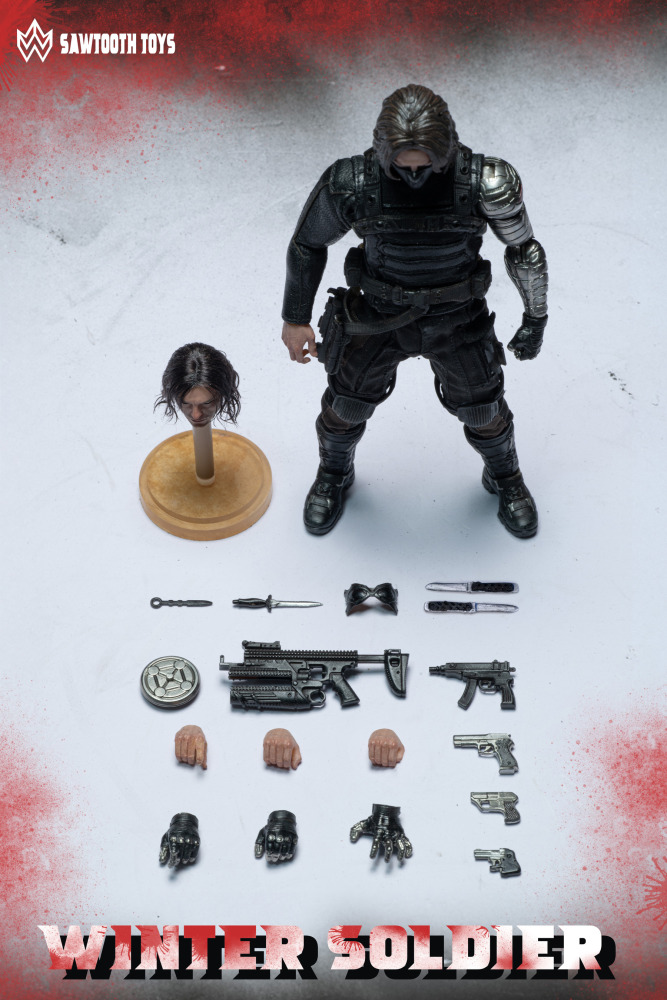 【Pre-order 】: 1/12 scale Cold War Super Mobile Soldier with Dual-Head Sculpture STM-20253