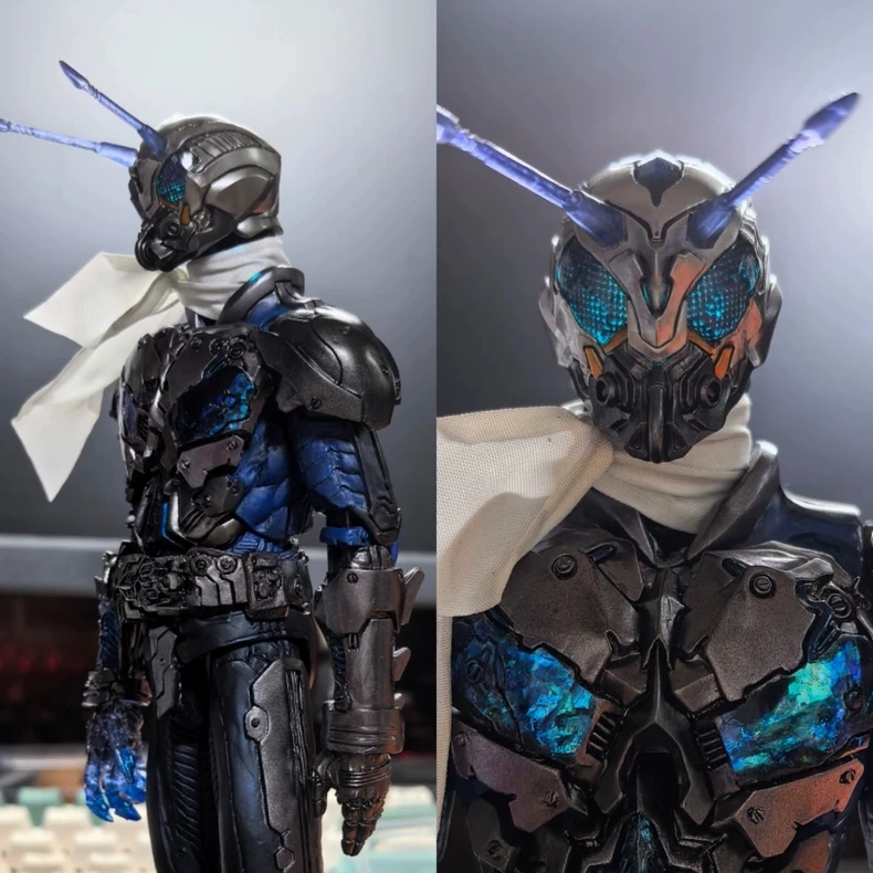 【Pre-order】SIC Kamen Rider Butterfly Man No.0 / Kamen Rider Light-Up ...