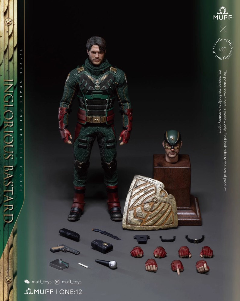 【Pre order】MUFF×V.collectibles-MF08 1/12 Inglorious Bastard